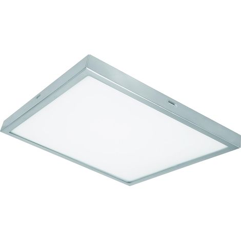 Applique et plafonnier LEDVANCE LED, luminaire pour applications intérieures, blanc chaud, 305,0 mm x 305,0 mm x 75,0 mm, Lunive Vela