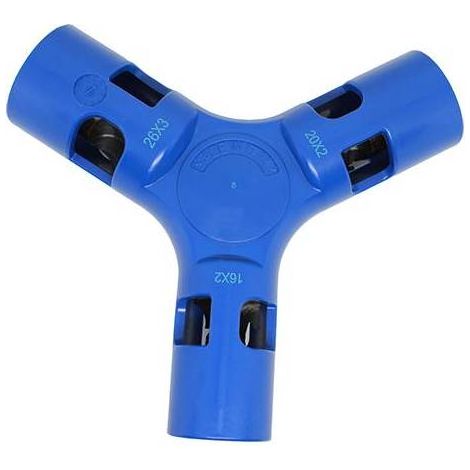 CALIBRATORE SBAVATORE PROFESSIONALE TRIPLO Misura: 16 - 26 mm