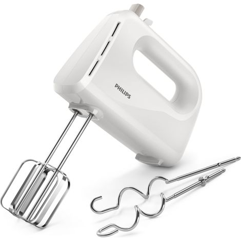 Philips Daily Collection HR3705/00 Mixer Handmixer Weiß 300 W