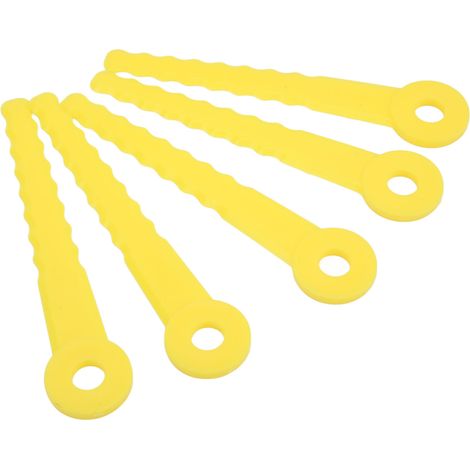 Kit de 50 lames de tondeuse en plastique de 8 mm pour débroussailleuse, en ABS L100 (1/5)
