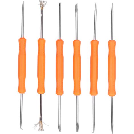 Lot de 6 outils d'assistance à la soudure électronique double face pour la réparation et l'entretien.