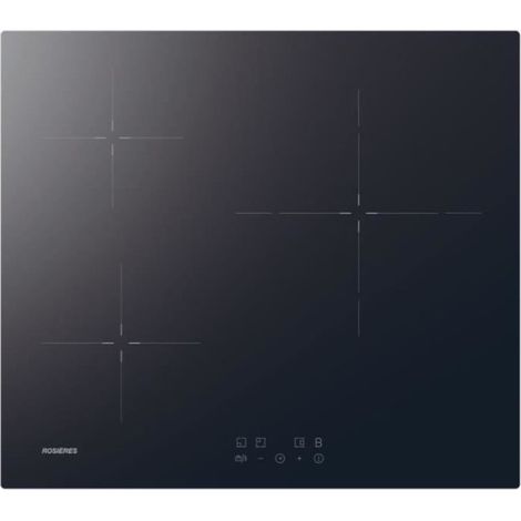 Piastra a induzione ROSIERES - 3 fuochi - 59 x 52 x 5,8 cm - RI633CBB (1/5)