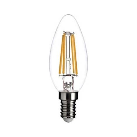 Ampoule vintage à LED C35 E14 4W filaments apparents (1/4)