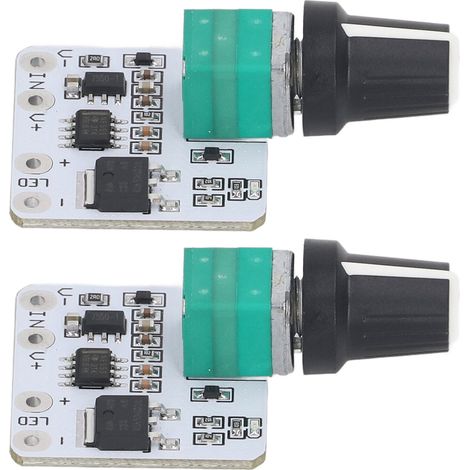 2 variateurs LED à réglage progressif, module de contrôle de tension constante CC 6-24 V (1/5)