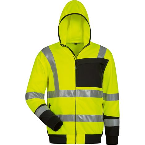 BERNARDINO Warnschutz-Sweat-Jacke Größe XXL(62/64) (1/4)