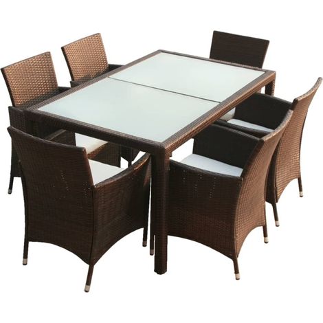 Patio Furniture Brown vidaXL