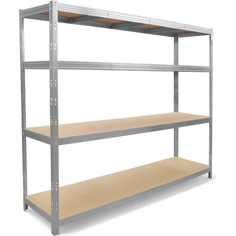 Estantería de almacenamiento para almacén, garaje y taller - Capacidad de 1400 kg - 2 m x 2,37 m (1/5)