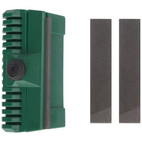 Pair - Ensemble de Réglage de Barre de Guide pour Tronçonneuse avec 2 Disques à Meuler - (1/5)