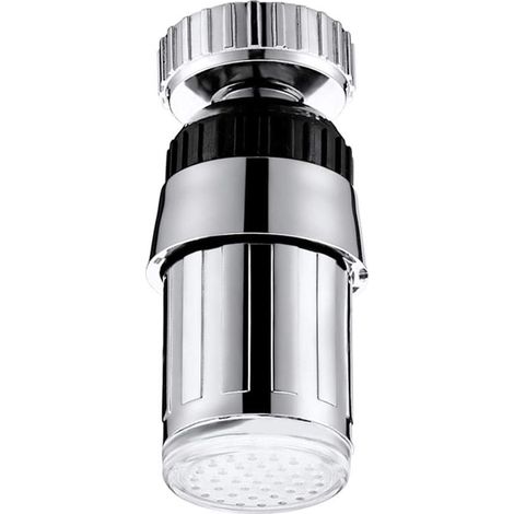 Robinet D'eau Capteur de Température Evier de Cuisine Salle de Bains Mousseur Faucet Automatique Trois-Couleurs (1/5)