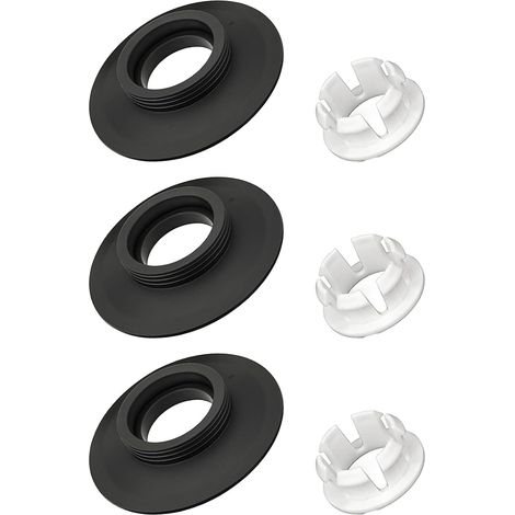 CCYKXA 3-piece Toilet Flush Valve Seals for SV01967, Compatible Toilet Flush Valve Seals for Ideal Standard Toilet Tank, Replacement Rubber Toilet Flush Valve Seals (1/5)