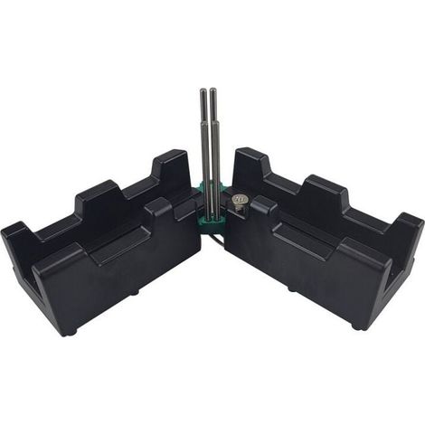 Fausse Equerre et Boite à Onglets - Produit 2 en 1 pour des Plinthes Précises - Angles de 85 à 180° (1/5)