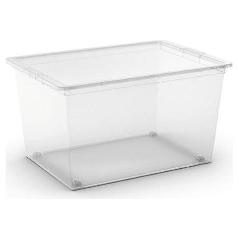 contenitore c-box xl trasparente con ruote