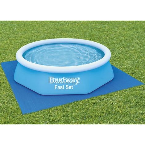 Bestway Tapis de sol pour piscine Flowclear 274x274 cm (1/3)