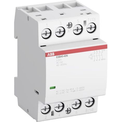 Contacteur modulaire ESBN 40A 4NO 12VAC/DC 1SAE341111R1440 ABB HD451859