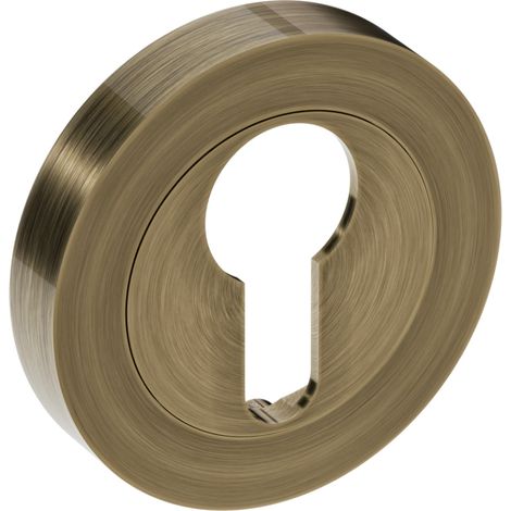 Piastra inferiore PLT24-Y, oro antico, rotonda (1/2)