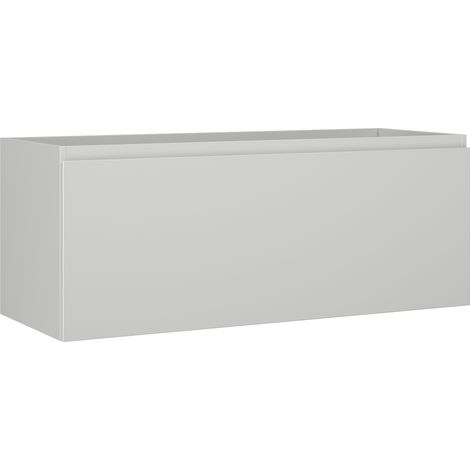 Mexen Orio Badezimmerschrank für Waschbecken 120 cm, 1 Schublade, Grau Matt - 91A10-12047-1-BF62 (1/5)