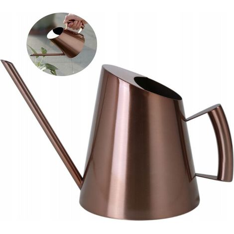 Arrosoir en acier inoxydable pour l'irrigation du jardin, des pots de fleurs et des plantes, bouteille d'eau domestique de 400 ml (A) (1/5)