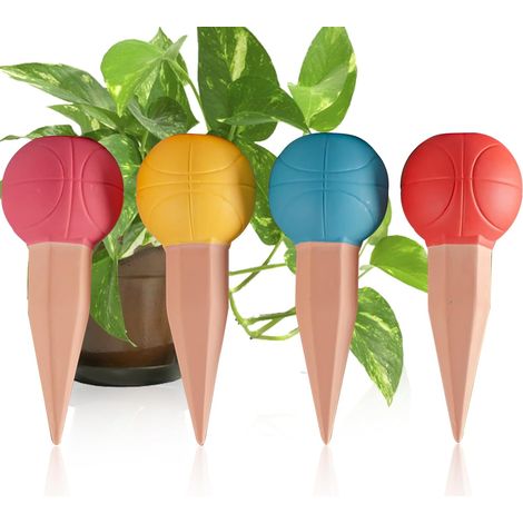 4 Pack Arrosage Plante Interieur, Oyas a Planter Terre Cuite Extérieur, Ollas Terre Cuite, Arrosage Jardinière 083 (1/5)