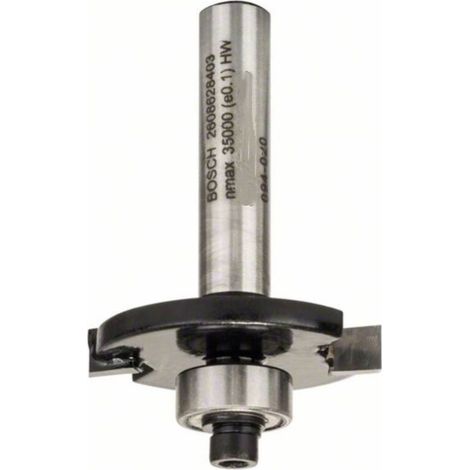 1x Fraise à rainurer pour défonceuse PRO (pour Bois résineux, Bois dur, Ø 32 mm, Professional Accessoire Défonceuse manuelle, Fraise à araser) (1/4)