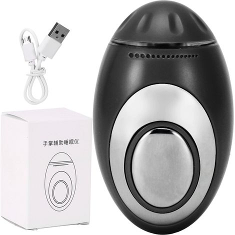 Tragbares Einschlafhilfe mit 2 Modi, USB-aufladbar, leicht für den Heimgebrauch (Schwarz) (1/5)