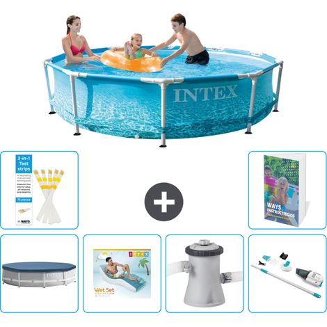 Frame Pool Rund - 305x76 cm - 7-teilig S62