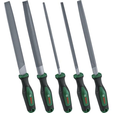 BOSCH 1600A02ZB0 Juego de 5 limas de 200 mm