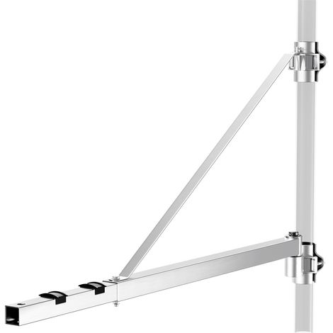 Supporto a bandiera per paranco 1000kg 110cm braccio girevole
