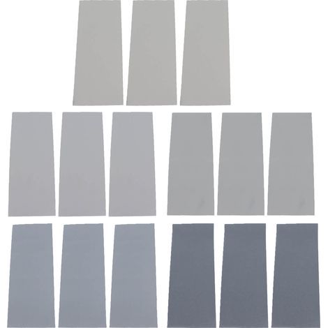 Kit en Papier de Ponçage, Sable en Carbure de Silicium Facile à Utiliser Facile à Porter pour 15 Pièces pour Meubles pour Meubles (1/5)