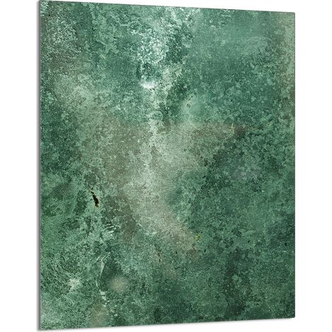 Schneidebrett aus Glas, 40x52 cm, Türkis (1/5)