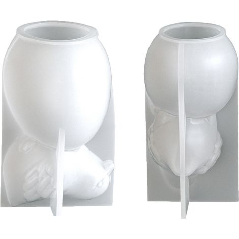 Moule En Silicone Poussin 3D - Pour Bougie Résine Platre Savon - Décoration Paques - Lot De 1 (1/5)
