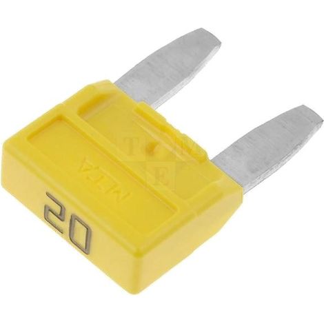 Mini Fusible 20A 11.9mm MINIVAL x10