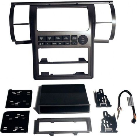 Adaptateur autoradio - AUTOLEADS - FP-22-11 - Simple DIN - Gris argent - Compatible Infiniti G35