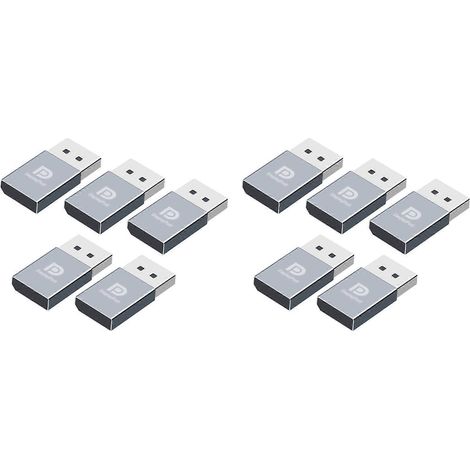 10 moniteurs virtuels DisplayPort 4K, moniteurs virtuels DP factices, émulateur fantôme EDID sans interface graphique, triche pour carte graphique, triche pour affichage EDID (1/5)