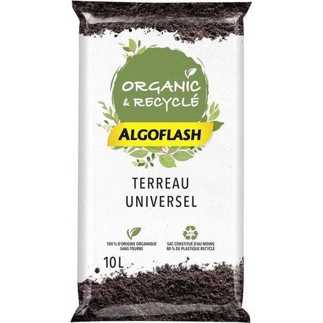 Terreau universel ALGOFLASH, 10 litres