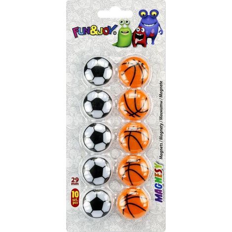 Magneti per lavagne 29mm 10 pezzi palline