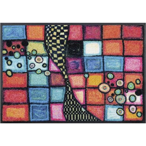 Paillasson TIGERDRA 75x120 multicolore tissé (1/3)