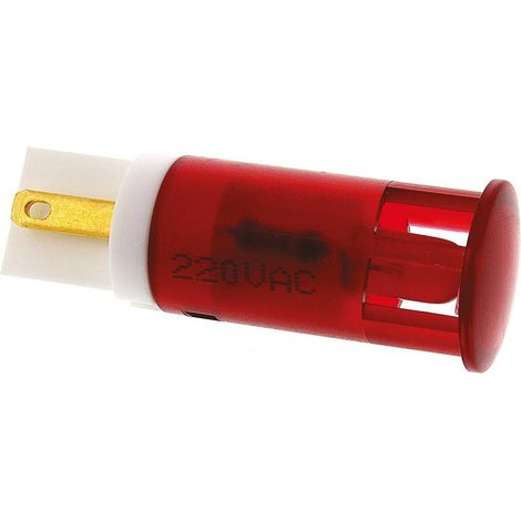 APEM QS121XXHR220 Luce di segnalazione a LED Rosso 230 V/AC (1/3)