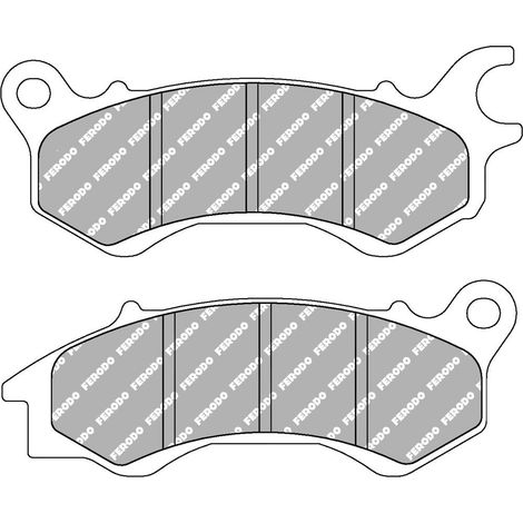 Plaquette de frein Semi-Métal Eco-Friction Route - R90
