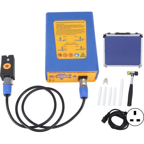 Tôle de carrosserie outil de réparation de bosses 1000W instrument de débosselage plastique pour atelier domestique 220V Royaume-Uni (1/5)