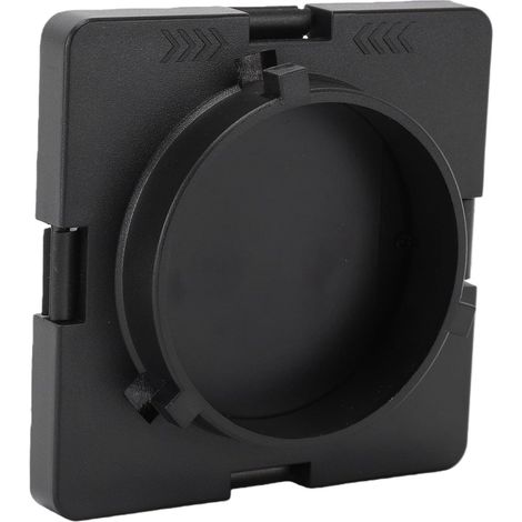 Porte de Grange pour Lampe Mini Mount COB, Déflecteur de Lumière à 4 Feuilles en Alliage d'aluminium, Contrôle Précis de la Lumière et Installation Facile, Porte de Grange d'éclairage Vidéo (1/5)
