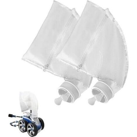 2pcs Sac de Nettoyeur de Piscine,Pochette en Nylon à Fermeture Eclair de Remplacement pour Les Pièces de Nettoyeur de Piscine Polaris 280 et 480 (1/5)