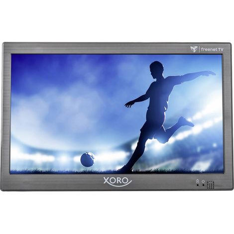 [GEBRAUCHT] B-Ware Xoro Tragbarer TV 10 Zoll LCD DVB-T Akku 12V Kfz-Anschluss grau 5.5h Laufzeit (1/2)
