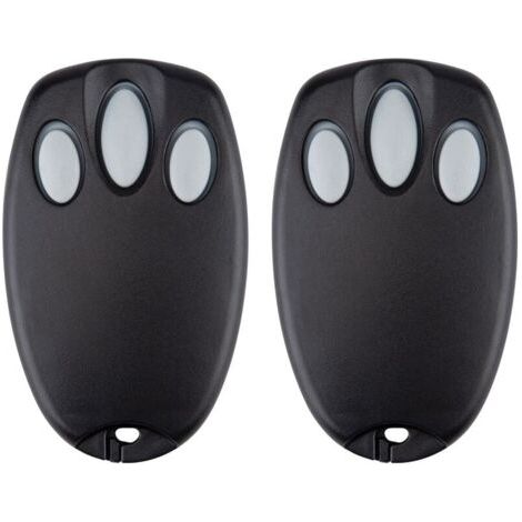 Lot de 2 émetteurs de porte de garage portatifs de remplacement pour Chamberlain Liftmaster Motorlift 94335E 84335E ML700 ML500 ML850 Merlin+ C945 C840 Security+ 433,92 MHz (1/5)