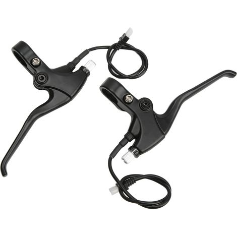 Paar Bremshebel für E-Bikes, 22,2 mm Durchmesser, kompatibel mit dem Tongsheng TSDZ-2 Motor, schwarz (1/5)