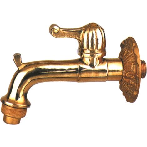 RUBINETTO X FONTANA 1/2  TIPO C OTTONE LUCIDO