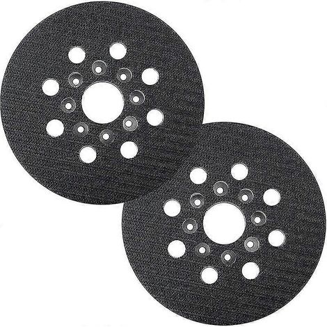 125 mm Trägerplatte kompatibel mit Bosch Pex 220 A, Gex 1251 Ae, Pex 220 Ae, Skil 7402/7490, 2 Stück (1/5)