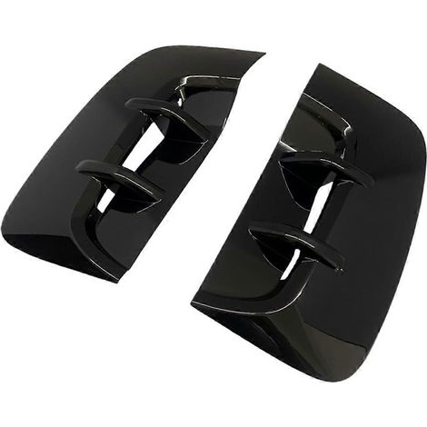 Garniture de cache d'aération d'aile latérale avec décoration en forme de feuille pour Kia Stinger 2018-2023 (1/5)