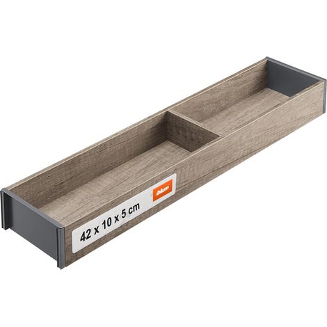 Organiseur de tiroir Décor bois 42×10×5 cm Chêne Nebraska (1/5)