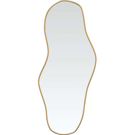 Miroir mural Doré 80x35 cm