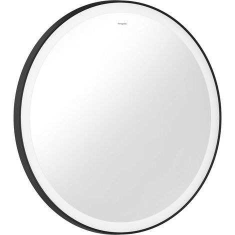 Espejo hansgrohe Xarita Lite S, iluminación LED redonda,